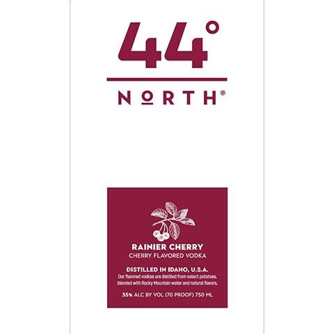 44º North Rainier Cherry Vodka