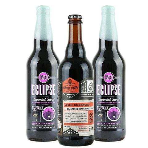 Bottle Logic Leche Borracho / Eclipse Joseph Magnus Imperial Stout 3 Pack