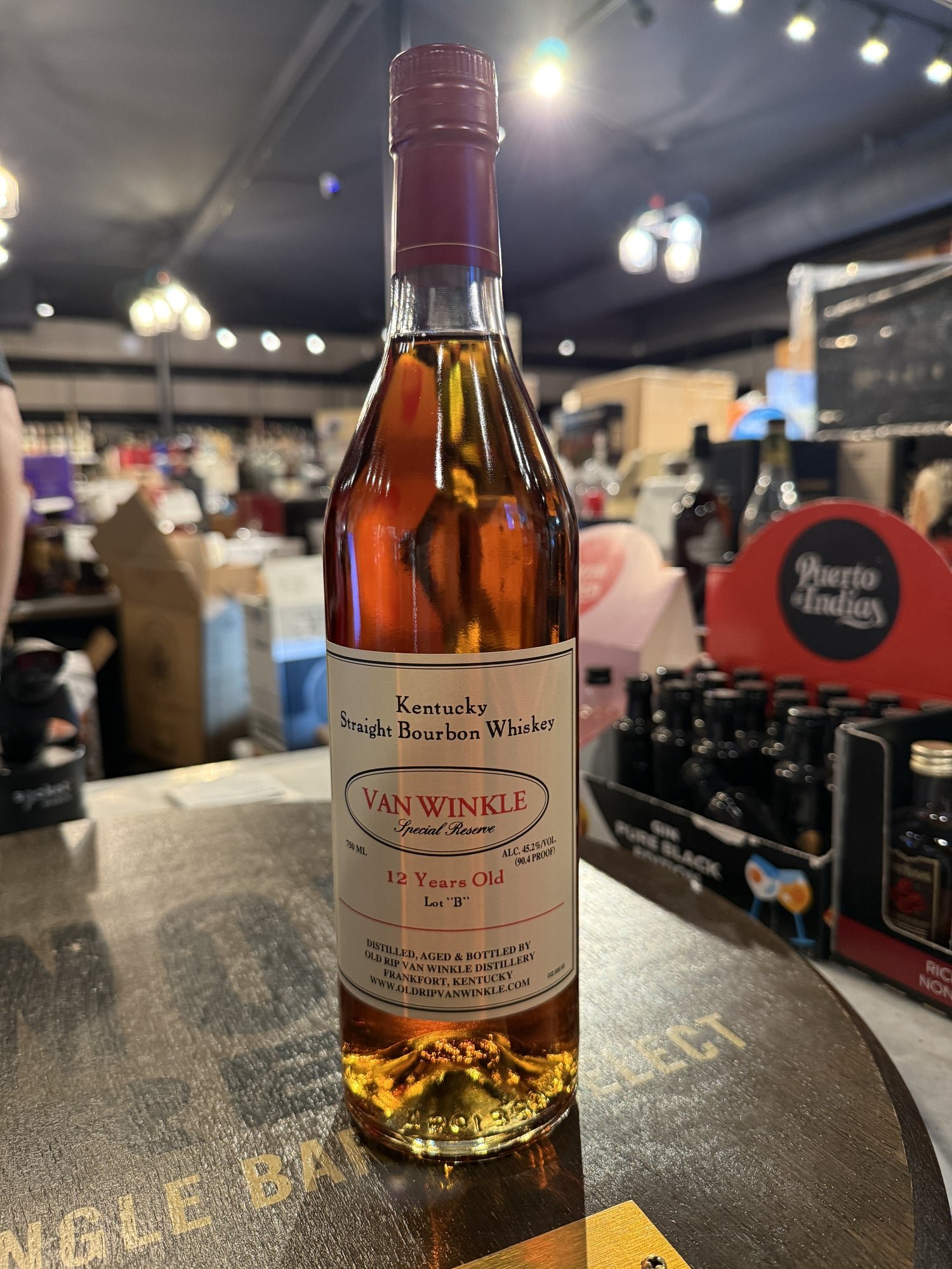 Old Rip Van Winkle Special Reserve Lot B 12 Year 2025 Release (Spend $1200 Sazerac, Get it $199.99)