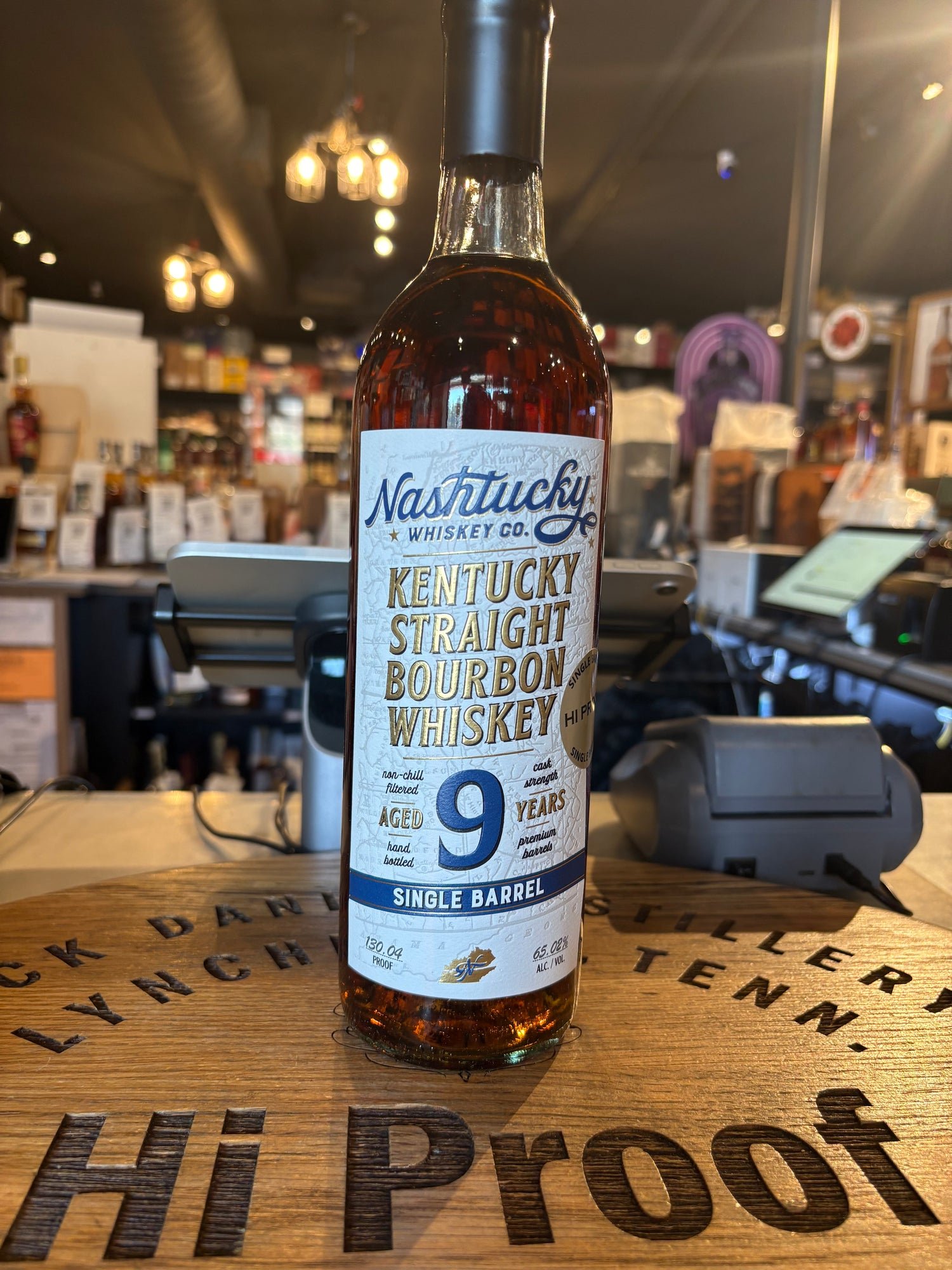 Nashtucky 9 Year Single Barrel Hi-Proof Pick β Kelvin Barrel #9038 130.4 Proof