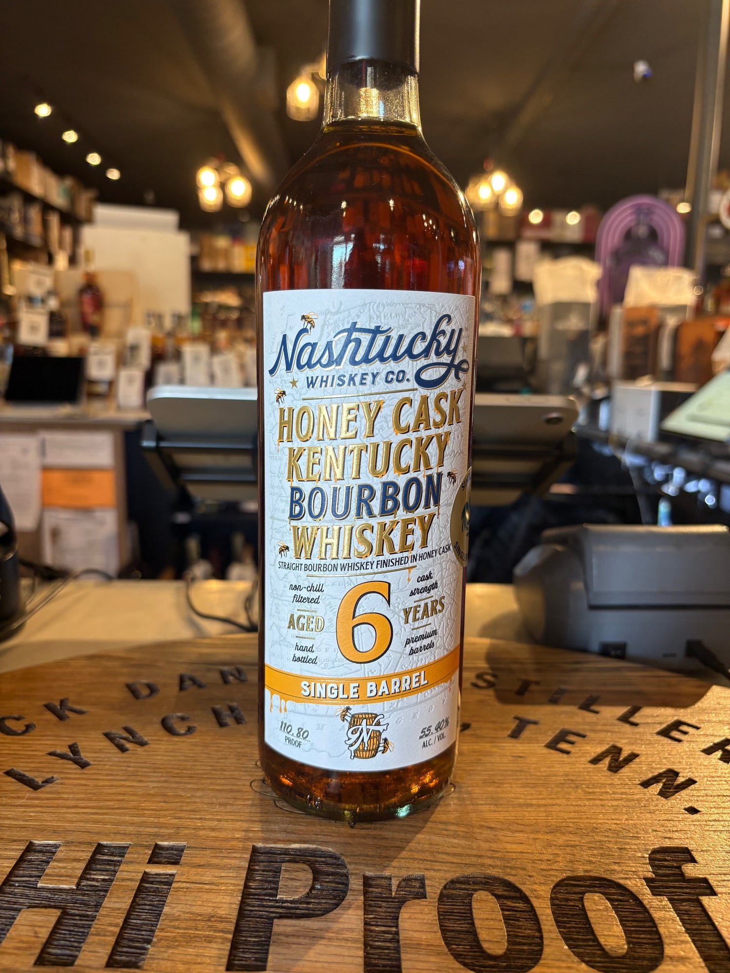 Nashtucky 6 Year Honey Bourbon #5191 110.8 Proof 750ml