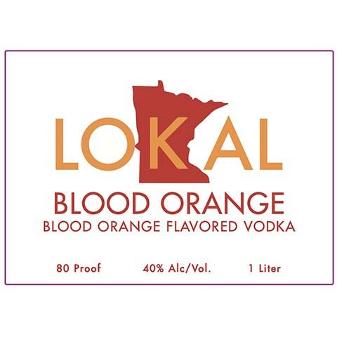 Lokal Blood Orange Vodka