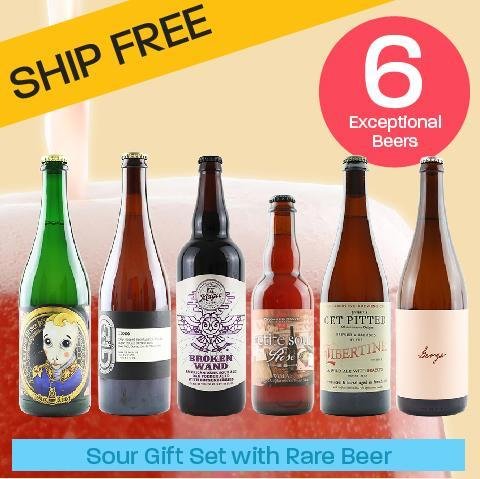 Sour Gift Set with Rare Beer (SHIP FREE)