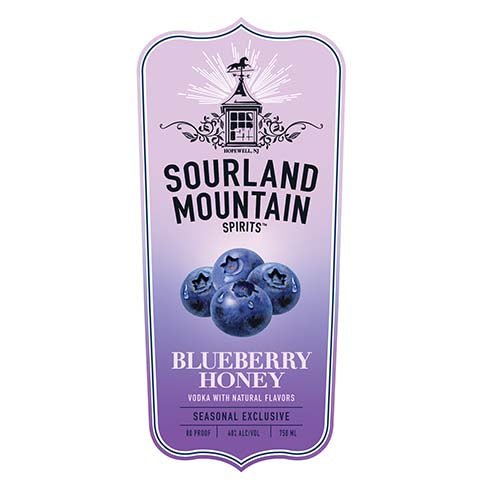 Sourland Mountain Blueberry Honey Vodka