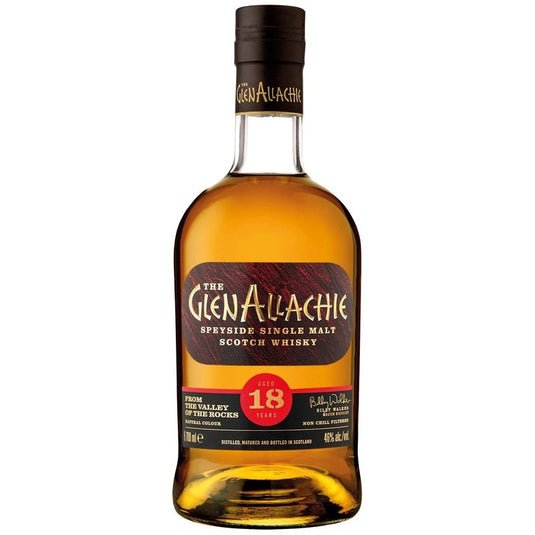 The GlenAllachie 18 Year Old Speyside Single Malt Scotch Whisky