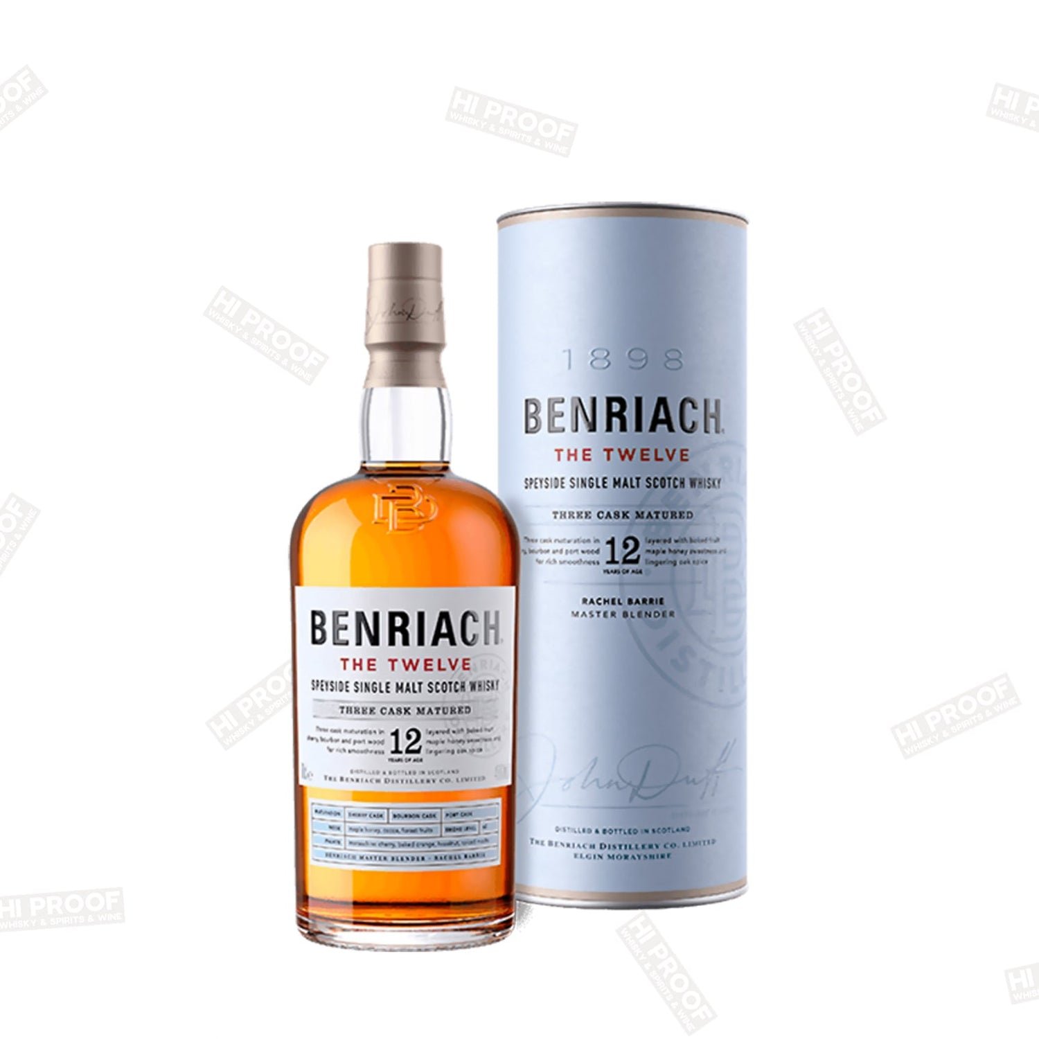 Benriach the Twelve Speyside Single Malt Scotch Whisky 750 ml