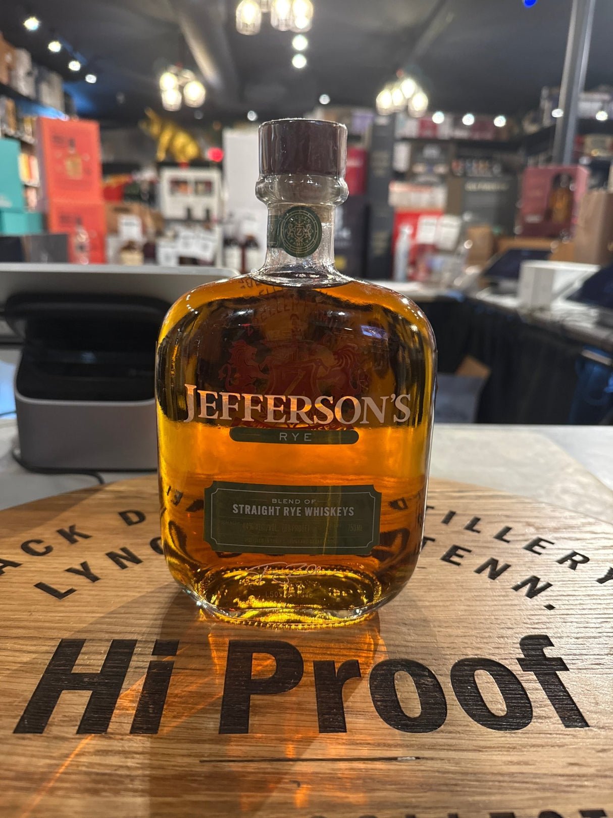 Jefferson’s Rye Whiskey 750ml