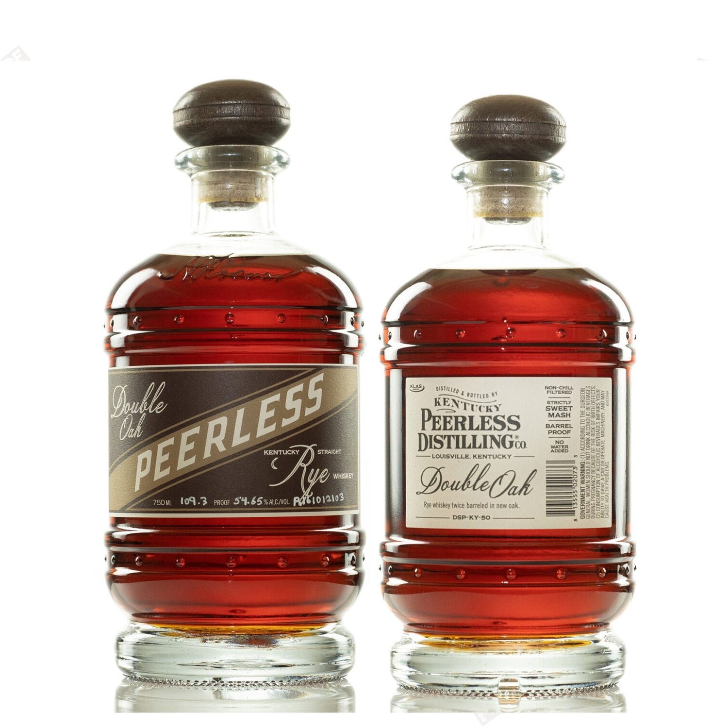 Peerless Double Oaked Rye 750ml