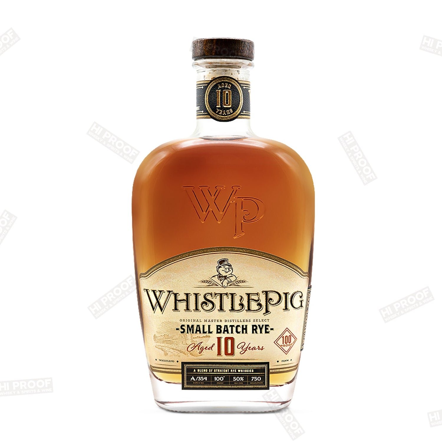 Whistlepig 10 Year Old Straight Rye Whiskey 750ml