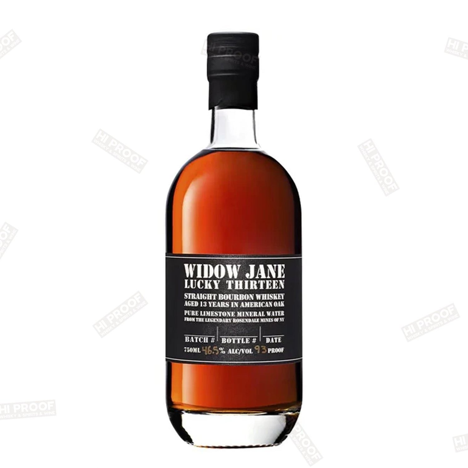 Widow Jane Lucky Thirteen Bourbon 13 Year Old 750 ml