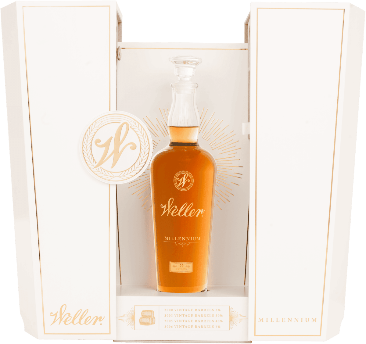 W.l. Weller Millennium Bourbon Whiskey